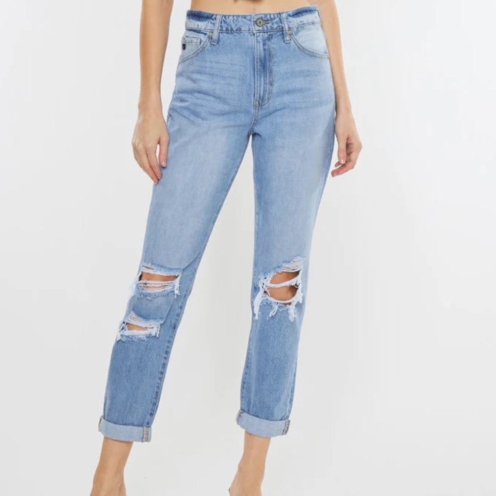 Bridget Ultra High Rise Mom Jeans